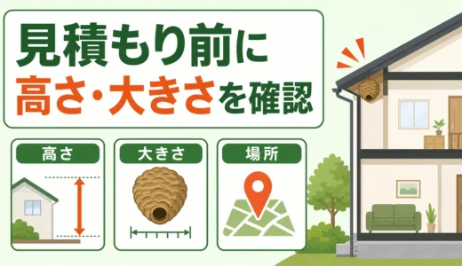 蜂の巣駆除の料金はなぜ変わる？高さ・大きさ・場所で見積もりを比べる方法